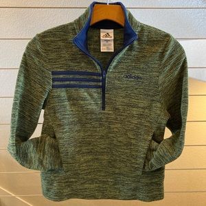 Adidas S (8) youth half zip fleece